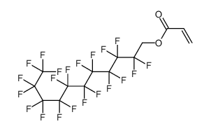 2,2,3,3,4,4,5,5,6,6,7,7,8,8,9,9,10,10,11,11,11-henicosafluoroundecyl acrylate结构式