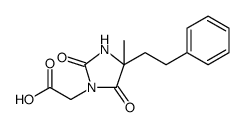 1-Imidazolidineacetic acid, 4-methyl-2,5-dioxo-4-(2-phenylethyl) picture