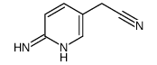 2-(6-aminopyridin-3-yl)acetonitrile结构式