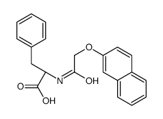 (2S)-2-[(2-naphthalen-2-yloxyacetyl)amino]-3-phenylpropanoic acid Structure