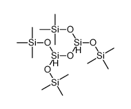 [bis(trimethylsilyloxy)silyloxy-trimethylsilyloxysilyl]oxy-trimethylsilane Structure