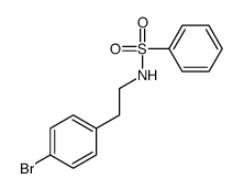 N-[2-(4-bromophenyl)ethyl]benzenesulfonamide Structure