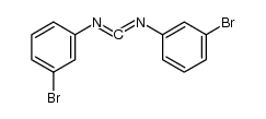 bis-(3-bromo-phenyl)-carbodiimide结构式