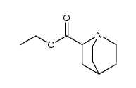 (+/-)-ethyl quinuclidine-2-carboxylate结构式