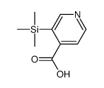 4-Pyridinecarboxylicacid,3-(trimethylsilyl)-(9CI)结构式