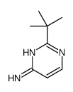 2-叔丁基-4-氨基嘧啶结构式