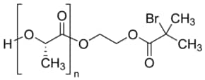 Poly(L-lactide), 2-bromoisobutyryl terminated结构式