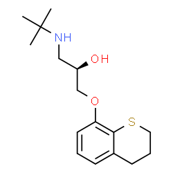 (+)-Tertatolol Structure