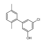 3-chloro-5-(2,5-dimethylphenyl)phenol结构式