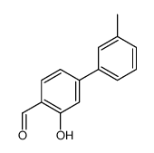 2-hydroxy-4-(3-methylphenyl)benzaldehyde结构式