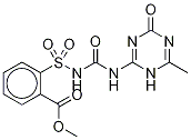 DesMethyl Metsulfuron-Methyl structure