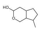 7-methyl-1,3,4,4a,5,6,7,7a-octahydrocyclopenta[c]pyran-3-ol Structure