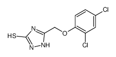 5-((2,4-二氯苯氧基)甲基)-4H-1,2,4-噻唑-3-硫醇图片