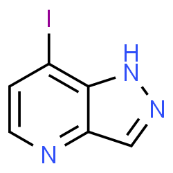 7-Iodo-1H-pyrazolo[4,3-b]pyridine Structure