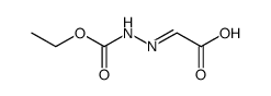 Hydrazinecarboxylic acid, (carboxymethylene)-, 1-ethyl ester (9CI) Structure