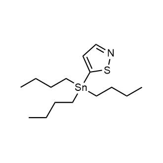 5-(三丁基甲锡烷基)异噻唑结构式