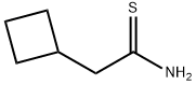 2-cyclobutylethanethioamide Structure