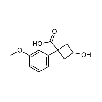 3-羟基-1-(3-甲氧基苯基)环丁烷-1-羧酸图片