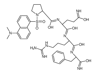 dansyl-prolyl-glutaminyl-arginyl-phenylalaninamide picture