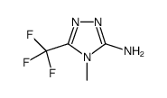 4-Methyl-5-(Trifluoromethyl)-4H-1,2,4-Triazol-3-Amine structure