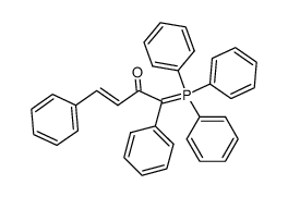 α-cinnamoylbenzylidene(triphenyl)phosphorane Structure