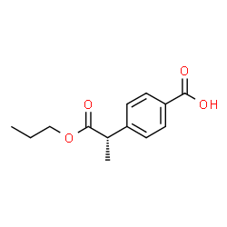 Benzeneacetic acid, 4-carboxy--alpha--methyl-,-alpha--propyl ester, (S)- (9CI) picture