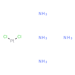 tetraammineplatinum(II) Structure