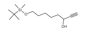 8-[(tert-Butyldimethylsilyl)oxy]-1-octyn-3-ol Structure