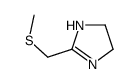 1H-Imidazole,4,5-dihydro-2-[(methylthio)methyl]-(9CI) Structure