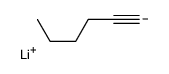 lithium,hex-1-yne Structure