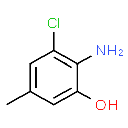 2-氨基-3-氯-5-甲基苯酚图片