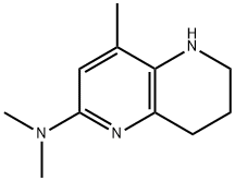 N,N,4-Trimethyl-5,6,7,8-tetrahydro-1,5-naphthyridin-2-amine Structure