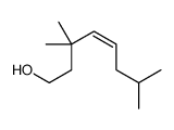 3,3,7-trimethyloct-4-en-1-ol Structure