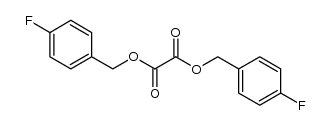 Oxalsaeure-bis-(p-fluorbenzylester)结构式