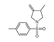 3-methyl-4-methylidene-1-(4-methylphenyl)sulfonylpyrrolidine Structure