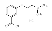 3-(2-Dimethylamino-ethoxy)-benzoic acidhydrochloride structure