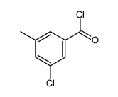 3-chloro-5-methylbenzoyl chloride Structure