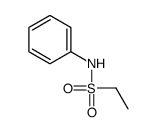 N-phenylethanesulfonamide Structure