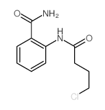 Benzamide,2-[(4-chloro-1-oxobutyl)amino]- Structure