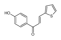 1-(4-HYDROXYPHENYL)-3-(2-THIENYL)-2-PROPEN-1-ONE structure