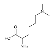 N6,N6-dimethyl-L-lysine structure