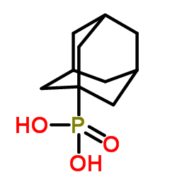 Adamantan-1-ylphosphonic acid structure