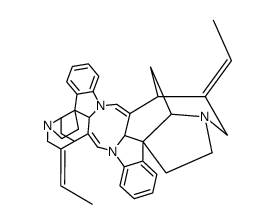 bisnordihydrotoxiferine structure