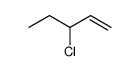 3-chloropent-1-ene Structure