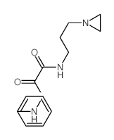 Acetic acid,2-[[3-(1-aziridinyl)propyl]amino]-2-oxo-, 2-phenylhydrazide picture