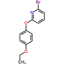 2-Bromo-6-(4-ethoxyphenoxy)pyridine Structure