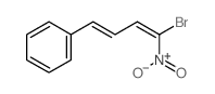 Benzene,(4-bromo-4-nitro-1,3-butadien-1-yl)- Structure