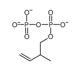 [2-methylbut-3-enoxy(oxido)phosphoryl] phosphate结构式