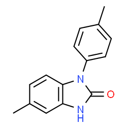 2,3-Dihydro-5-methyl-1-(p-tolyl)-1H-benzimidazol-2-one Structure