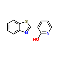 3-(1,3-BENZOTHIAZOL-2-YL)-2-PYRIDINOL结构式